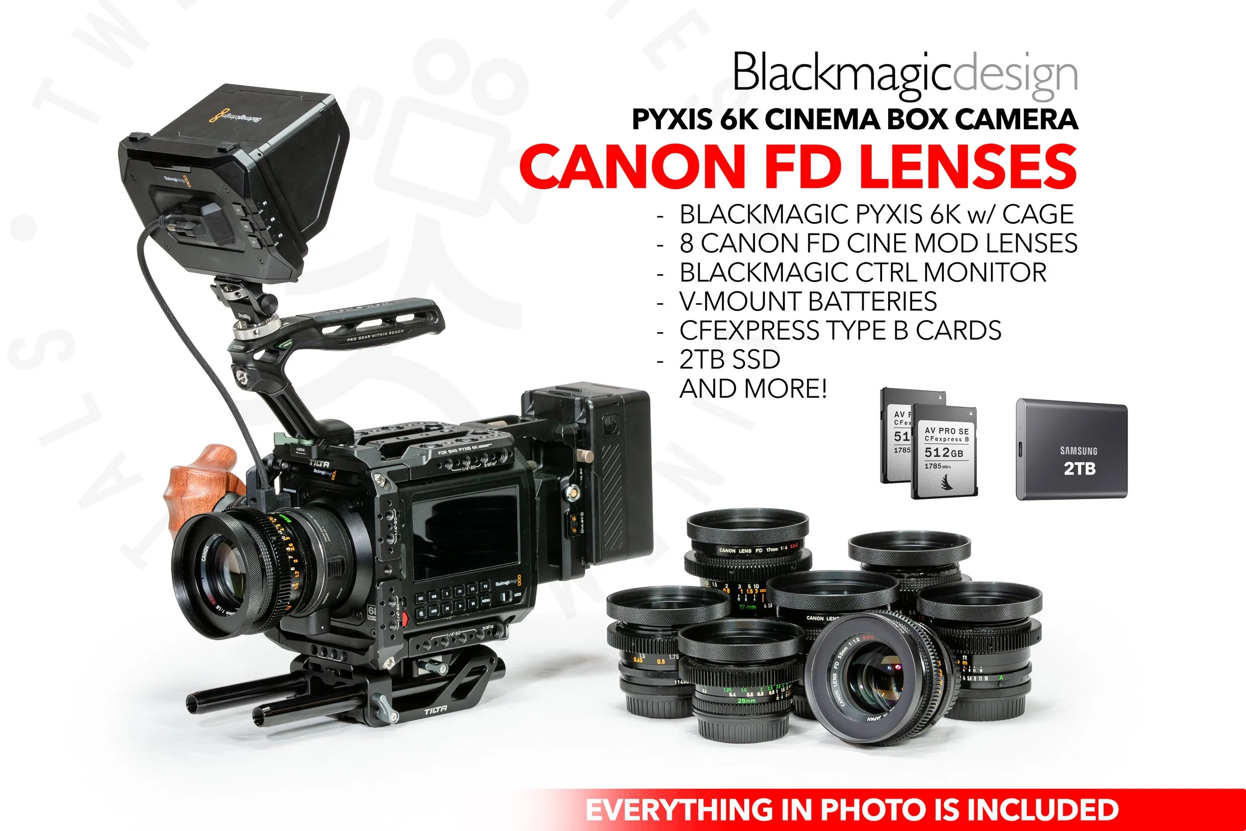Blackmagic Pyxis 6K — Equipment | Rent Quality Gear Today — Twelve